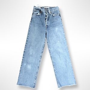 Levi’s like new Ribcage straight 28 / 27